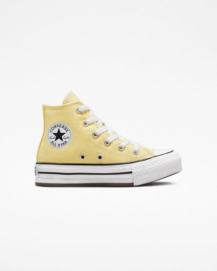 Pantofi Platforma Fete Converse Chuck Taylor All Star Lift Inalti Portocalii Albi Negrii | RO 0DGXS901